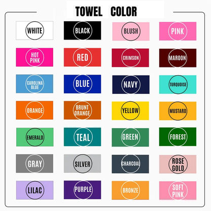 Personalized College Beach Towel, Custom Name School Spirit Towel, Graduation Gift for College Students 684828