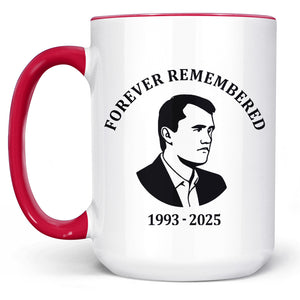 Rest in Peace Charlie Kirk Memorial Coffee Mug Tribute Gift Remembrance Cup In Memory Commemorative RIP Mug USA Mug Kirk Mug 682967