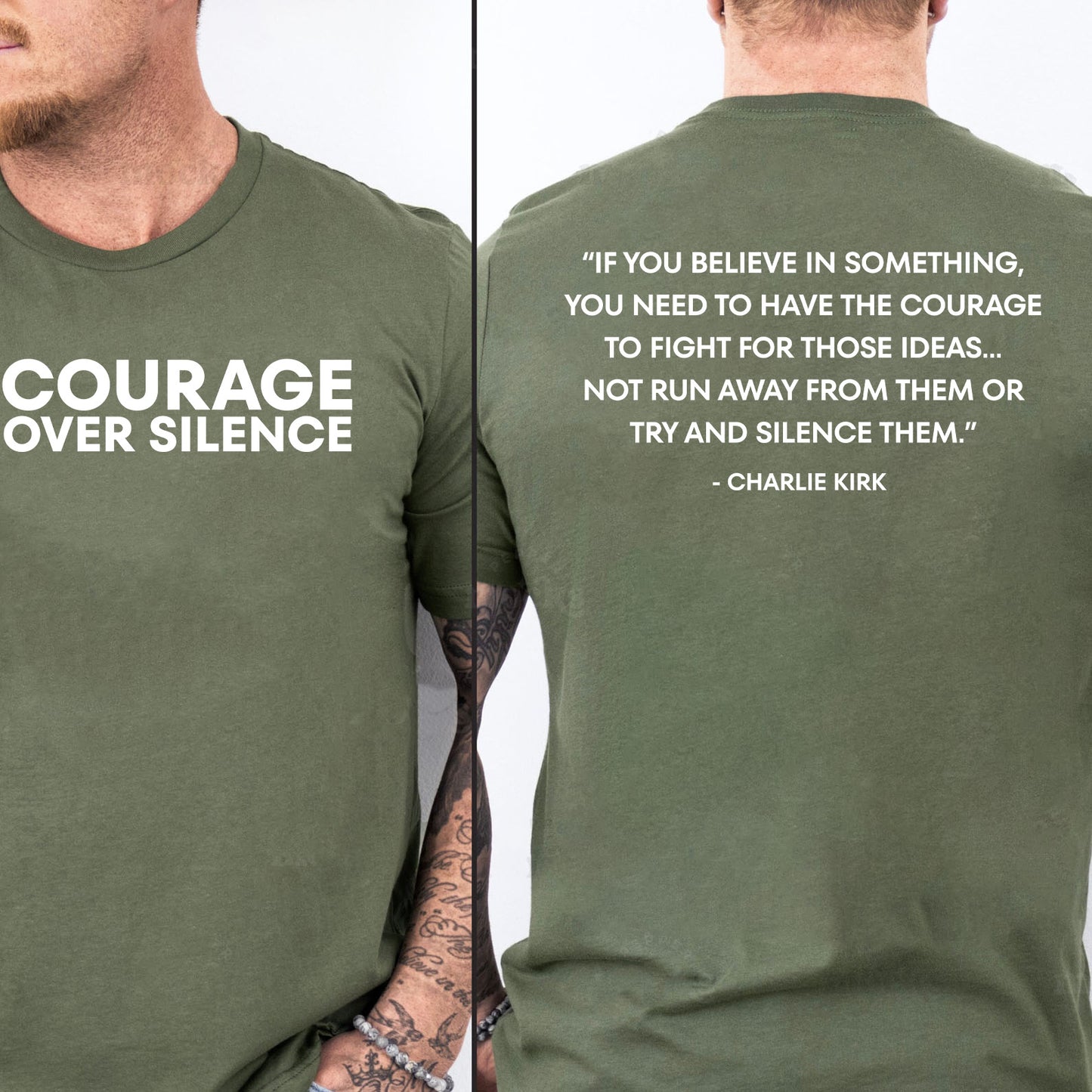 Justice For Charlie Kirk Shirt | RIP Charlie Kirk Front & Back Shirt | A True Patriot Memorial Shirt | America Freedom Apparel 682829