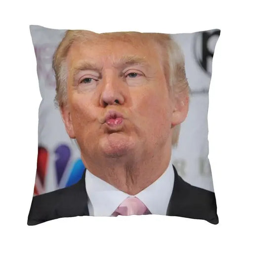 Nordic Style Trump Cushion Covers Velvet American Presidential Throw Pillow for Car Square Pillowcase Living Room Decoration