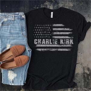 Charlie Kirk Memorial Shirt | Pray for Charlie Kirk Tee | RIP Charlie Kirk Tribute Shirt | Human Rights T-Shirt 682888