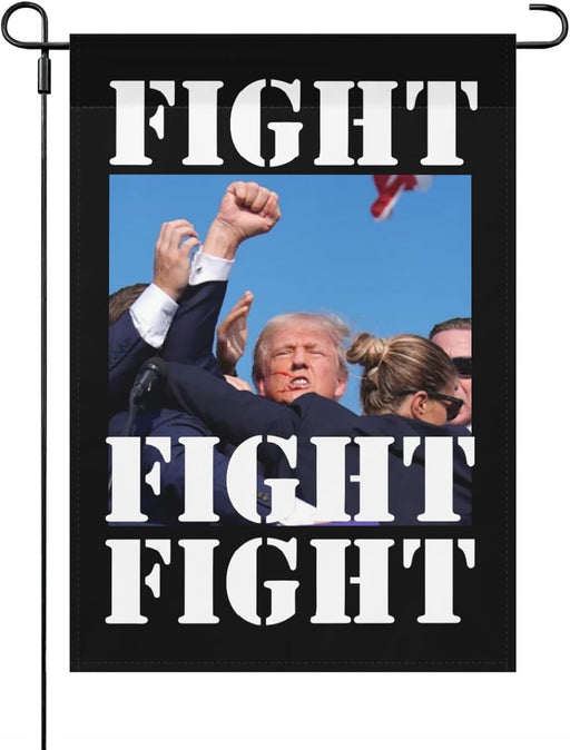 Trump Fight 2024 Yard Flag One Size, Unique Outdoor Flag Pool Outdoor Flag One Size Double Sided Outdoor Sign Trump Fights