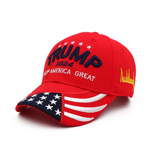 Trump 2024 Hat Donald Trump Hat Take America Back MAGA USA Embroidery Adjustable Baseball Cap