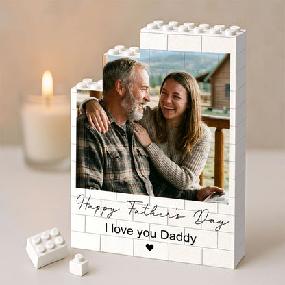 Custom Photo Upload Building Brick Blocks | Father’s Day Gift | Personalized Gift for Dad 684277