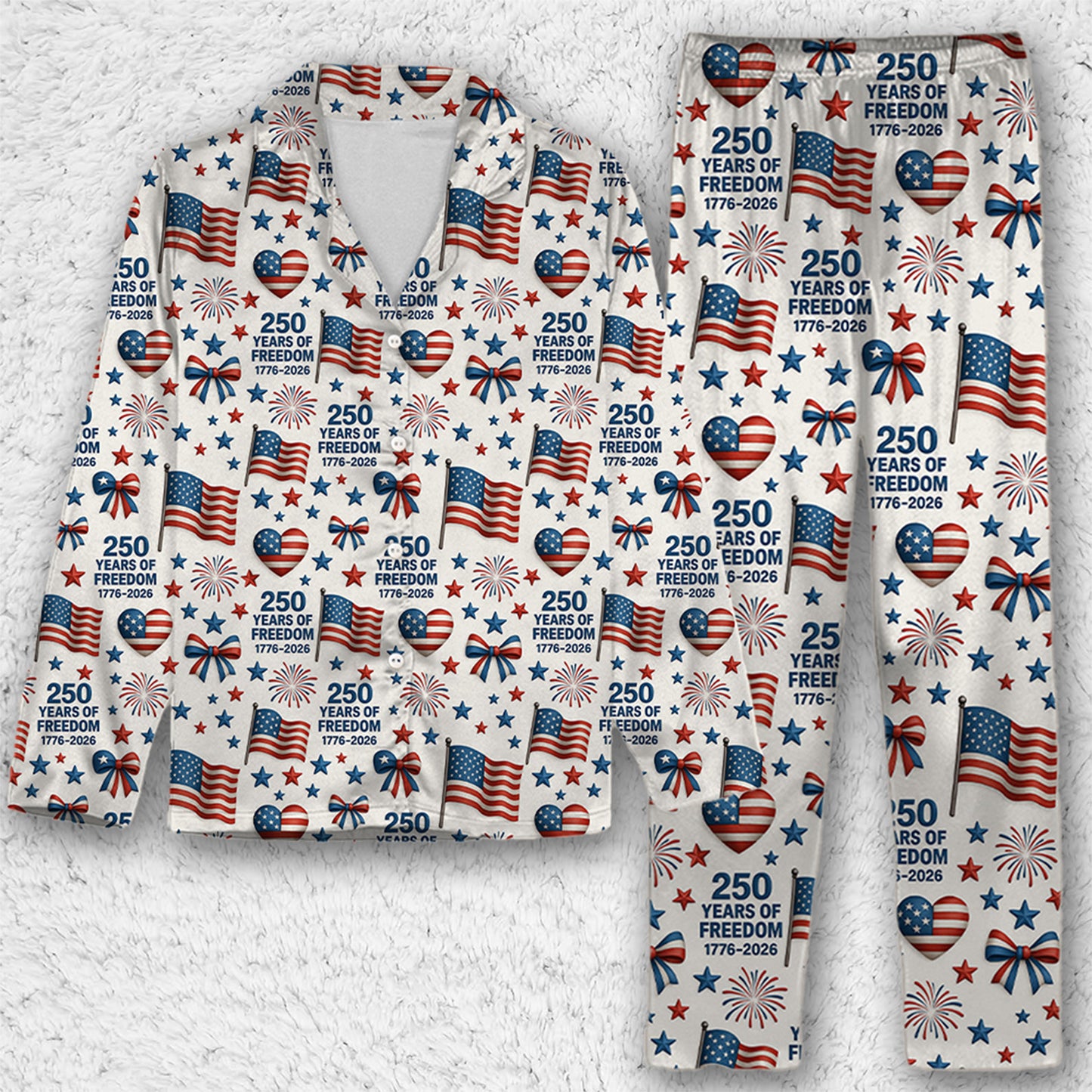 250 Years of Freedom Sweatpants | Patriotic 1776–2026 Pajamas | Happy 250th Birthday Sweatpants for Christmas 683443