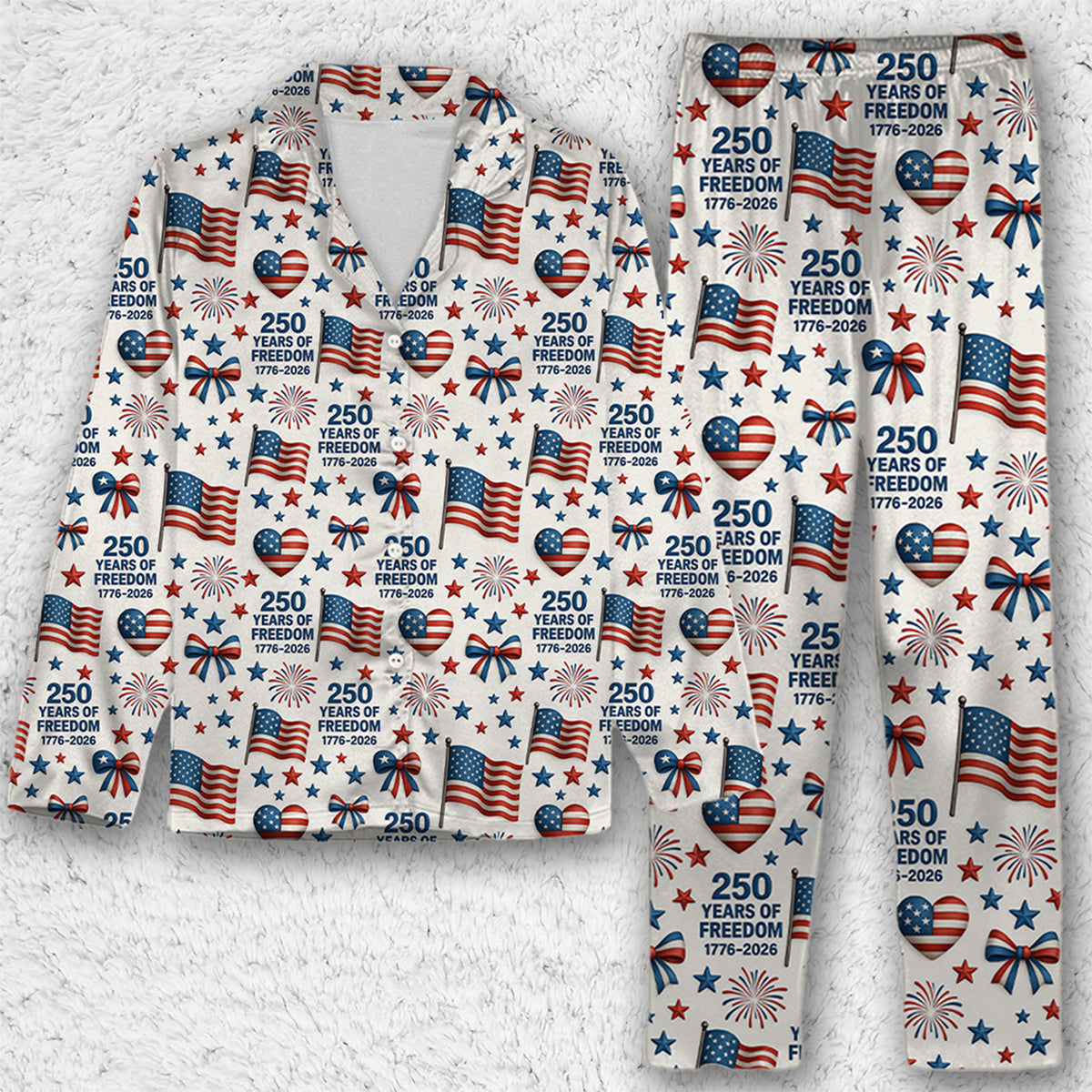 250 Years of Freedom Sweatpants | Patriotic 1776–2026 Pajamas | Happy 250th Birthday Sweatpants for Christmas 683443