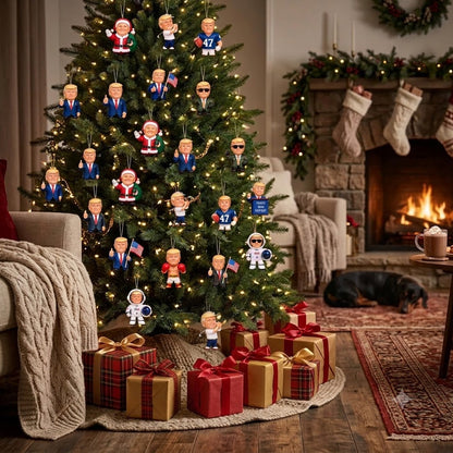 2D Donald Trump 2026 Christmas Advent Calendar, 24 Day Holiday Countdown, Trump Christmas Gift 686423