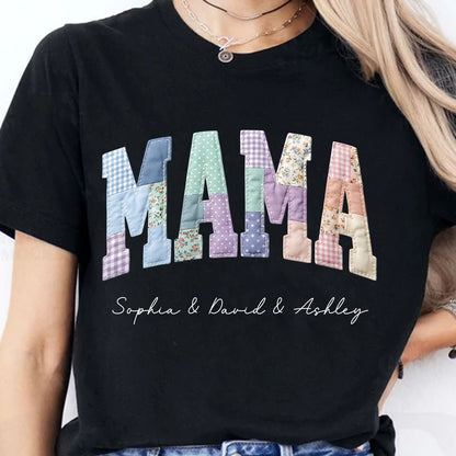 Personalized Mama Shirt with Kids Names | Custom Mom Shirt | Mother’s Day Gift for Mom 684577