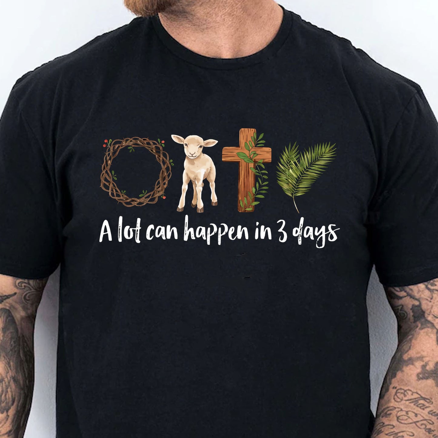 A Lot Can Happen in 3 Days Shirt | Easter Jesus Shirt | Good Friday Tee | He Is Risen Religious Easter Shirt 684488 - WFD