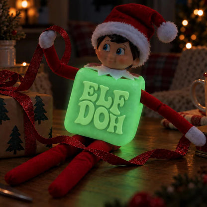 ElfDoh Squishy Elf Costume, 3D Printed Christmas Elf Outfit, Funny Squishy Inspired Elf Accessory 686603 WFD