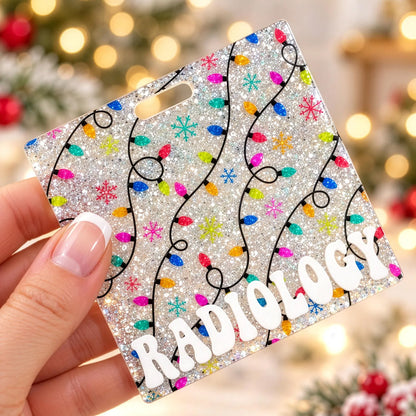 Personalized Christmas Tree X-Ray Markers, Custom Initial Radiology Markers, Holiday Gift for X-Ray Techs 686998-1 WFD