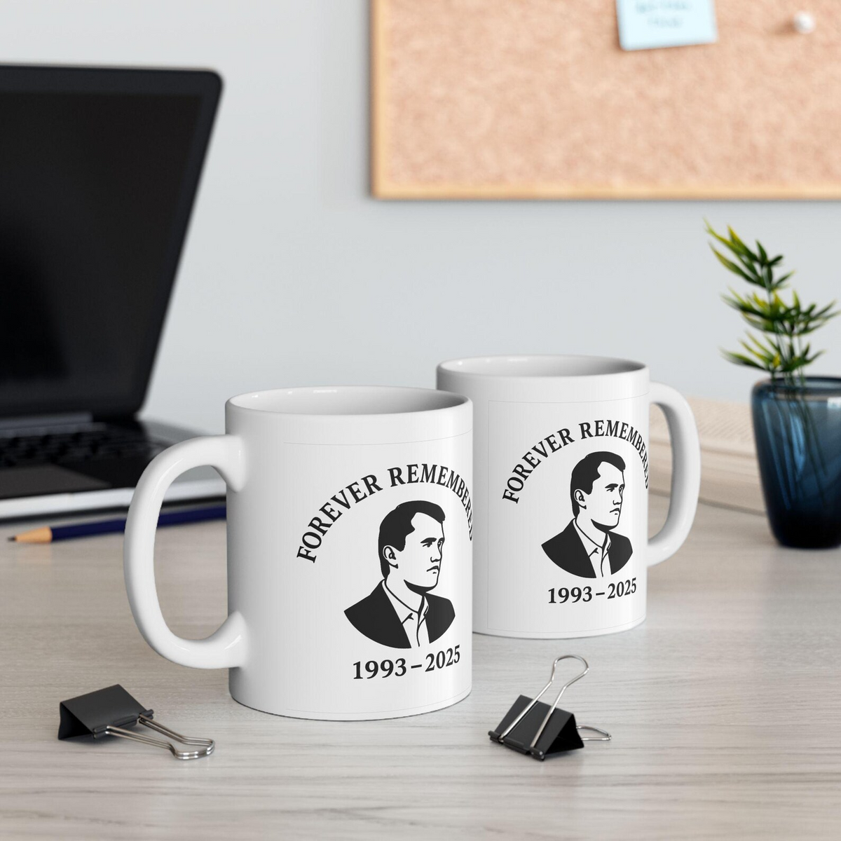 Rest in Peace Charlie Kirk Memorial Coffee Mug Tribute Gift Remembrance Cup In Memory Commemorative RIP Mug USA Mug Kirk Mug 682967