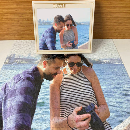 Custom Photo Puzzle, Personalized Jigsaw Puzzle, Unique Gift For Family 686833 WFD