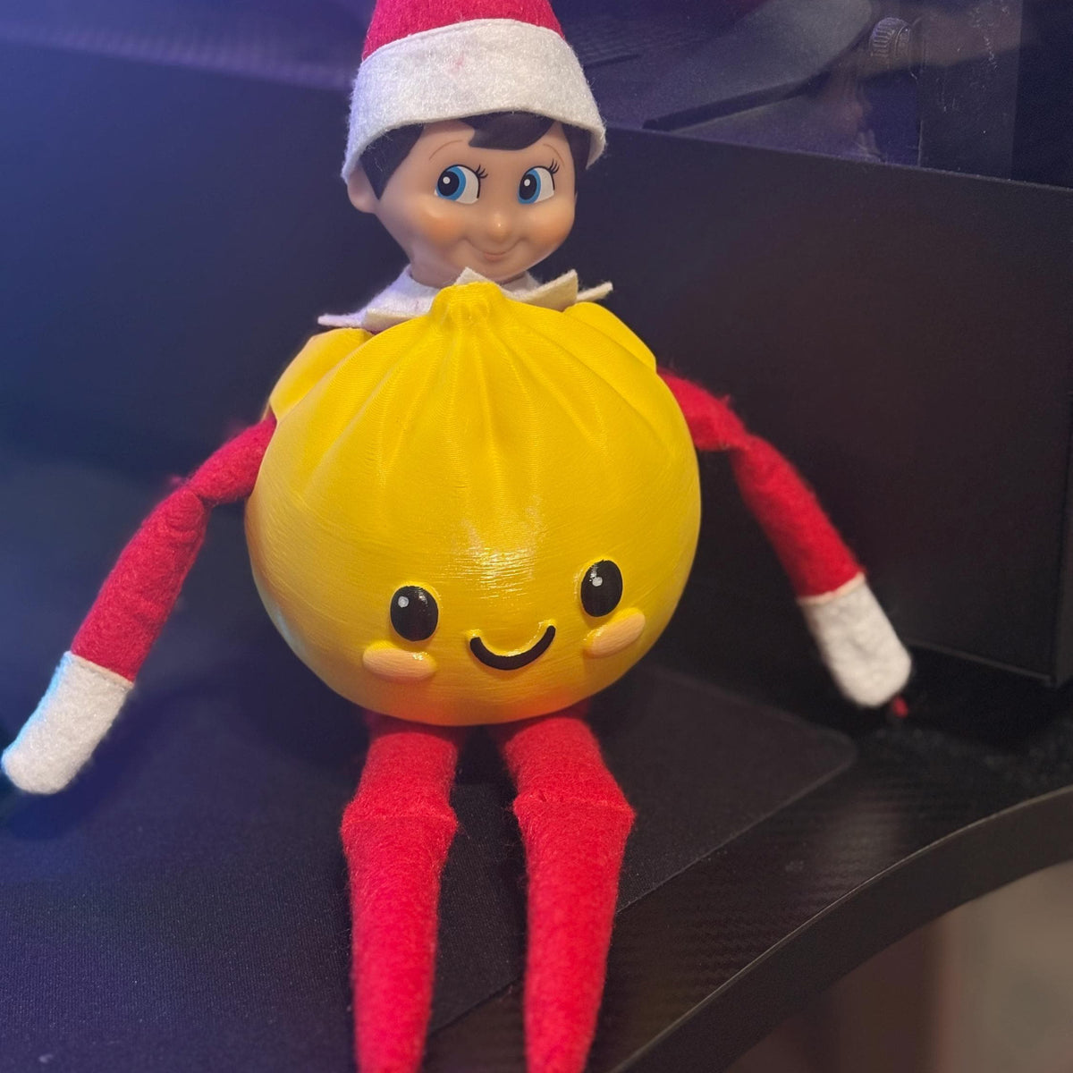 Elf Doh Costume Accessory, Dumpling Elf Outfit, 3D Printed Christmas Elf Dress Up Prop 686690 WFD