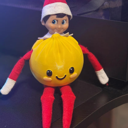 Elf Doh Costume Accessory, Dumpling Elf Outfit, 3D Printed Christmas Elf Dress Up Prop 686690 WFD