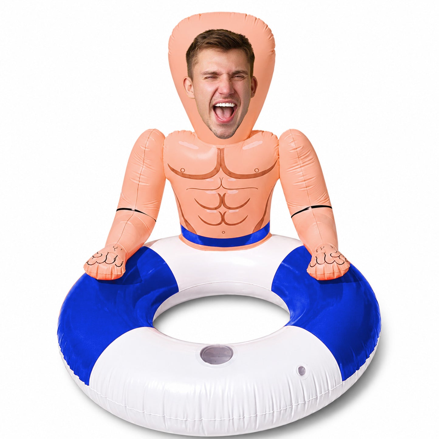 Personalized Face Photo Pool Float, Custom Summer Pool Ring, Funny Beach Float Gift, Pool Party Float 685522