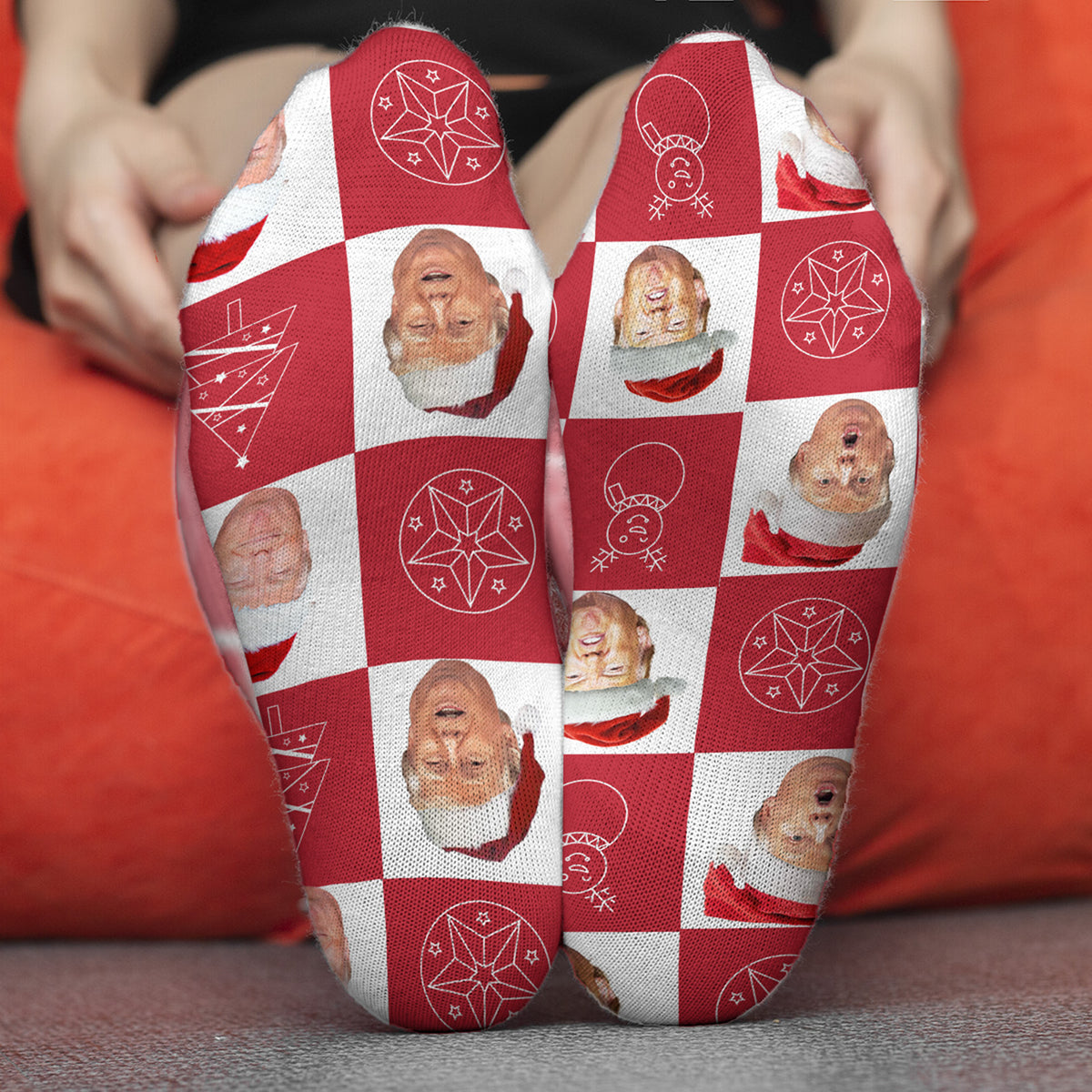 Funny Trump Santa Socks, President Donald Trump Socks, Funny Socks For Christmas 683382 - GOP