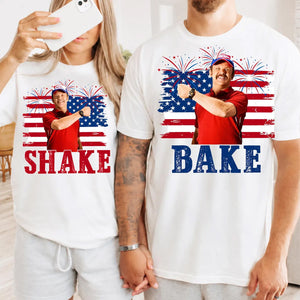 250 Years Shake and Bake 4th of July Shirt, Funny Couples Patriotic Tee, Independence Day Gift 685414