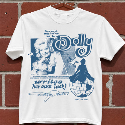 Dolly Parton Vintage Shirt, Retro Country Music Graphic Tee, Western Cowgirl Country Concert T-Shirt 686064 WFD