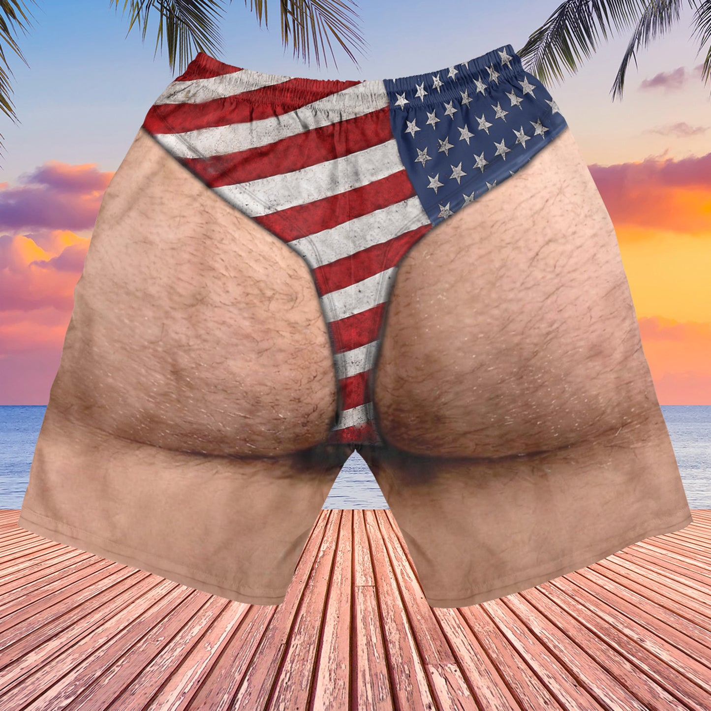 250 Years Patriotic Beach Shorts, USA Flag AOP Beach Shorts For Men, 4th Of July Independence Day Gift 685586