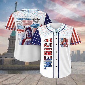 Joe Dirt 250 Years of Freedom Baseball Jersey Shirt, Patriotic 4th of July USA Shirt 685312