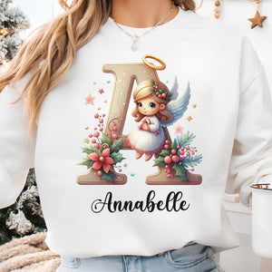 Christmas Custom Name Sweatshirt, Custom Family Christmas Shirt, Personalized Christmas Couple Tee, Christmas Group T-Shirt 683387