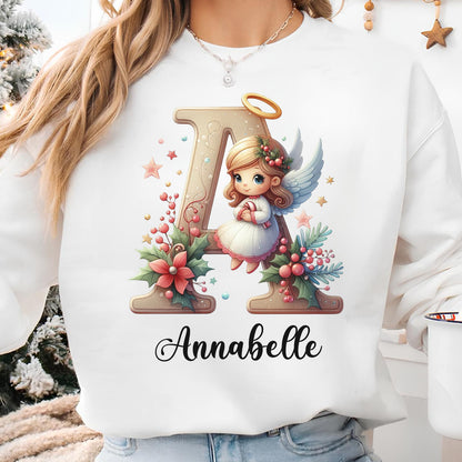 Christmas Custom Name Sweatshirt, Custom Family Christmas Shirt, Personalized Christmas Couple Tee, Christmas Group T-Shirt 683387