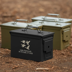 Custom Authentic Engraved Ammo Can, Ammunition Box, Personalized Gift for Husband, Him, Dad 683894