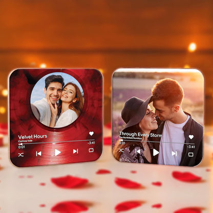 Custom Photo Music Fridge Magnets | Personalized Song Magnets That Can Play Music | Valentine’s Gifts 683927
