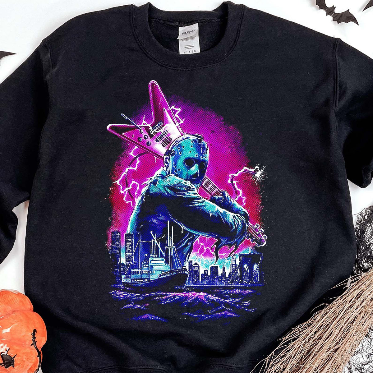 Jason Voorhees Friday The 13th Halloween Shirt, 90s Horror Movie Tee, Horror Halloween T-Shirt 683308-2