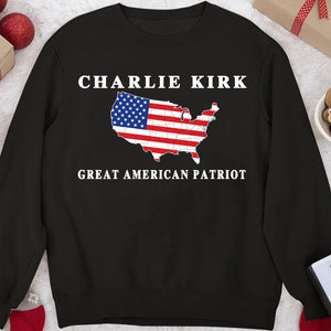 Great American Patriot Charlie Kirk Shirt | Charlie Kirk Red Shirt | We Wear Red Charlie Kirk Birthday October 14 | Red Freedom Shirt 682832