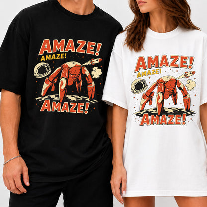 Amaze Rocky Project Hail Mary Shirt, Retro Sci-Fi Book Lover Tee, Funny Space Adventure Graphic T-Shirt 685719