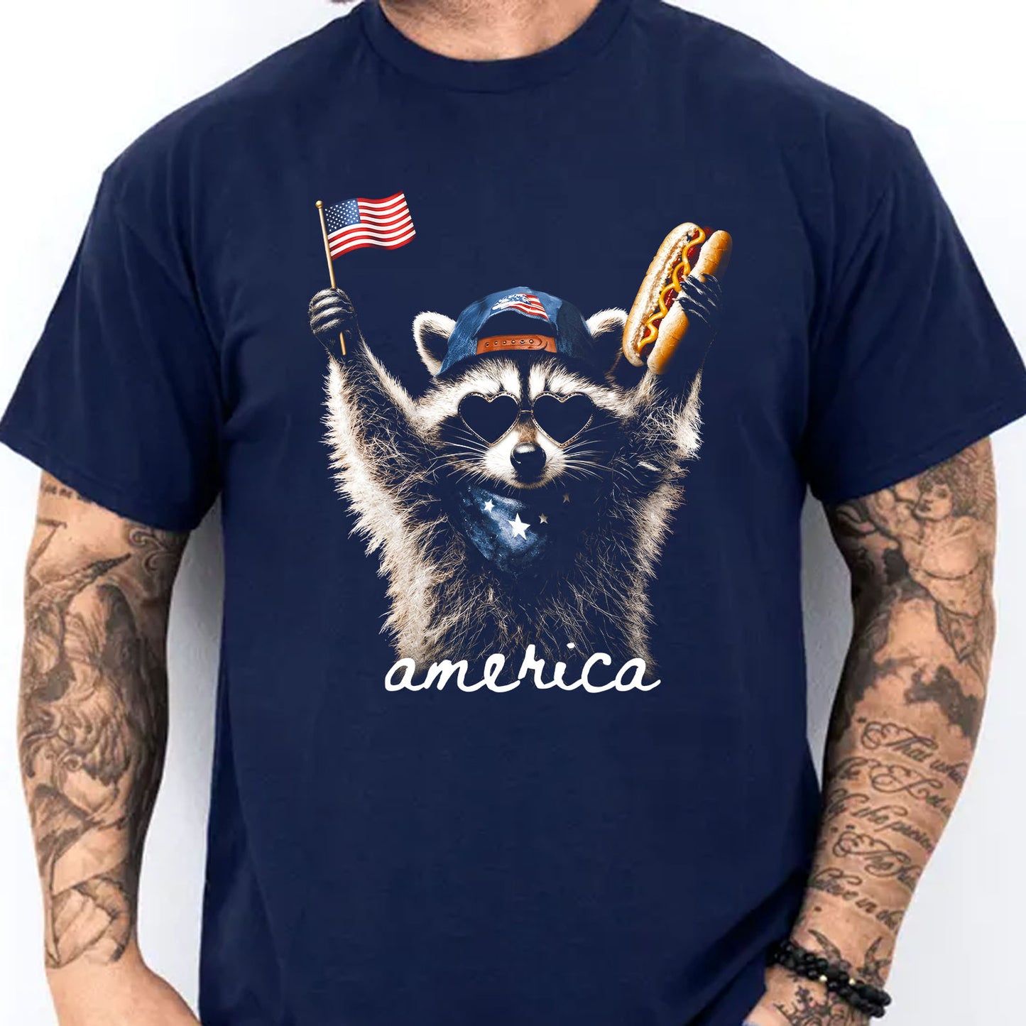 250 Years USA Shirt, Funny Raccoon Tee, Patriotic 4th of July Independence Day T-Shirt 685191