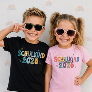 Personalized First Day of School Shirt 2026, Custom Name Back to School T-Shirt for Boys Girls 685383