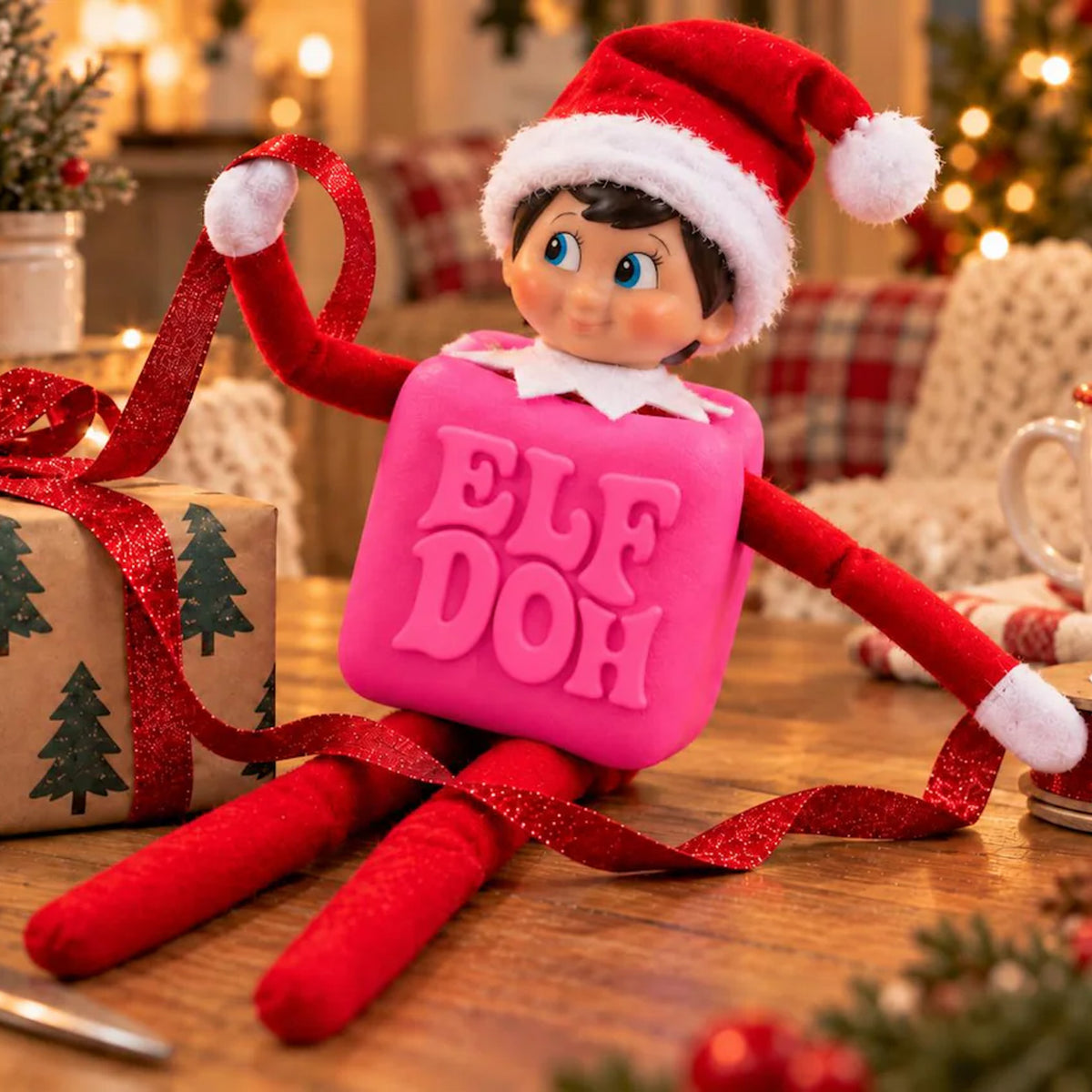 ElfDoh Squishy Elf Costume, 3D Printed Christmas Elf Outfit, Funny Squishy Inspired Elf Accessory 686603 WFD
