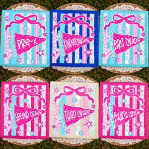 Retro Floral School Grade Coquette Shirt, Pre-K to 4th Grade Back to School Kids Tee 685364 WFD