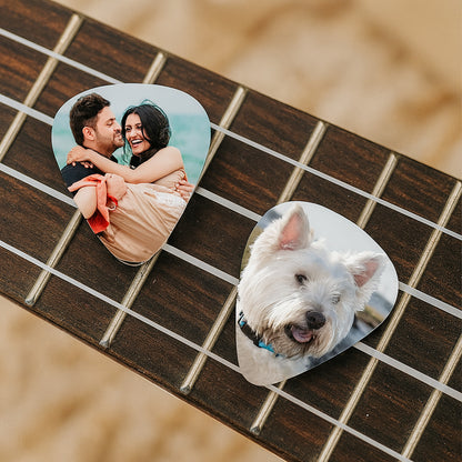 Personalized Guitar Pick, Custom Photo Guitar Pick, Gift for Him Boyfriend Dad Husband 683898
