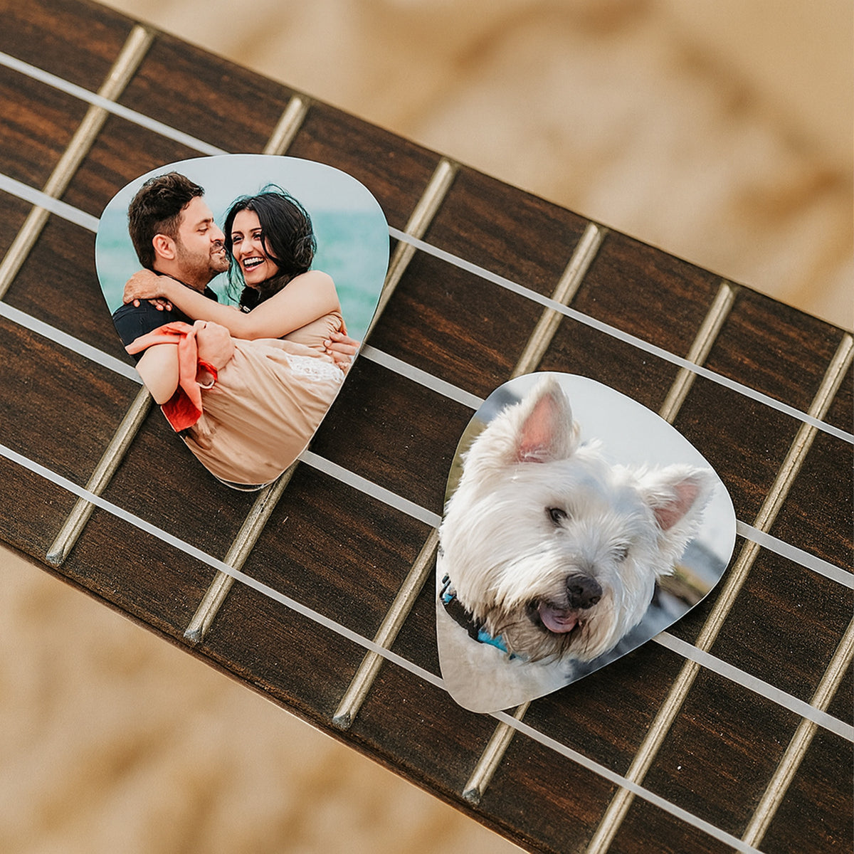 Personalized Guitar Pick, Custom Photo Guitar Pick, Gift for Him Boyfriend Dad Husband 683898