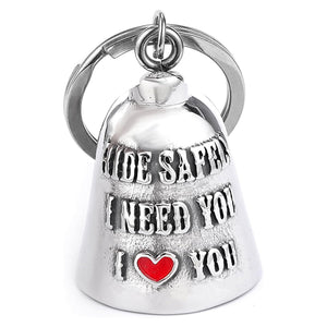 Motorcycle Bell for Men and Women, Biker Accessory for Riding Safety, Guardian Riding Bell 683741