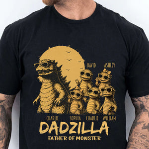 Personalized Dadzilla Dinosaur Shirt, Funny Father Of Monsters Dad Tee, Father’s Day Gift For Daddy Papa 685108