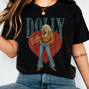 Dolly Parton Memorial Shirt, Vintage Country Music Graphic Tee, Country Music Fan Gift 686089 WFD