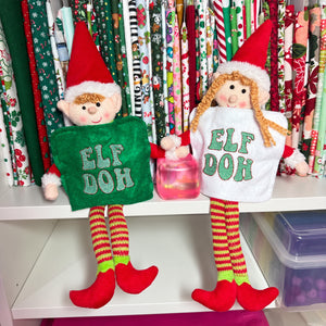 Elf Doh Costume Accessory, Elf Outfit Funny Christmas Elf Doll Costume 686679 WFD