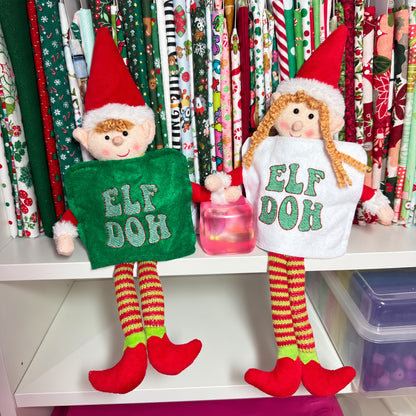 Elf Doh Costume Accessory, Elf Outfit Funny Christmas Elf Doll Costume 686679 WFD