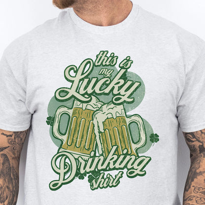 This Is My Lucky Drinking Bright Shirt | Funny St. Patrick’s Day Beer Tee | Irish Drinking Party Shirt 684399