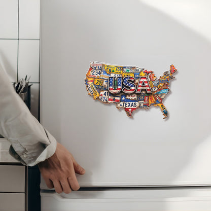 USA 250 Years Semiquincentennial Fridge Magnet | Patriotic 1776–2026 Refrigerator Magnet 684493