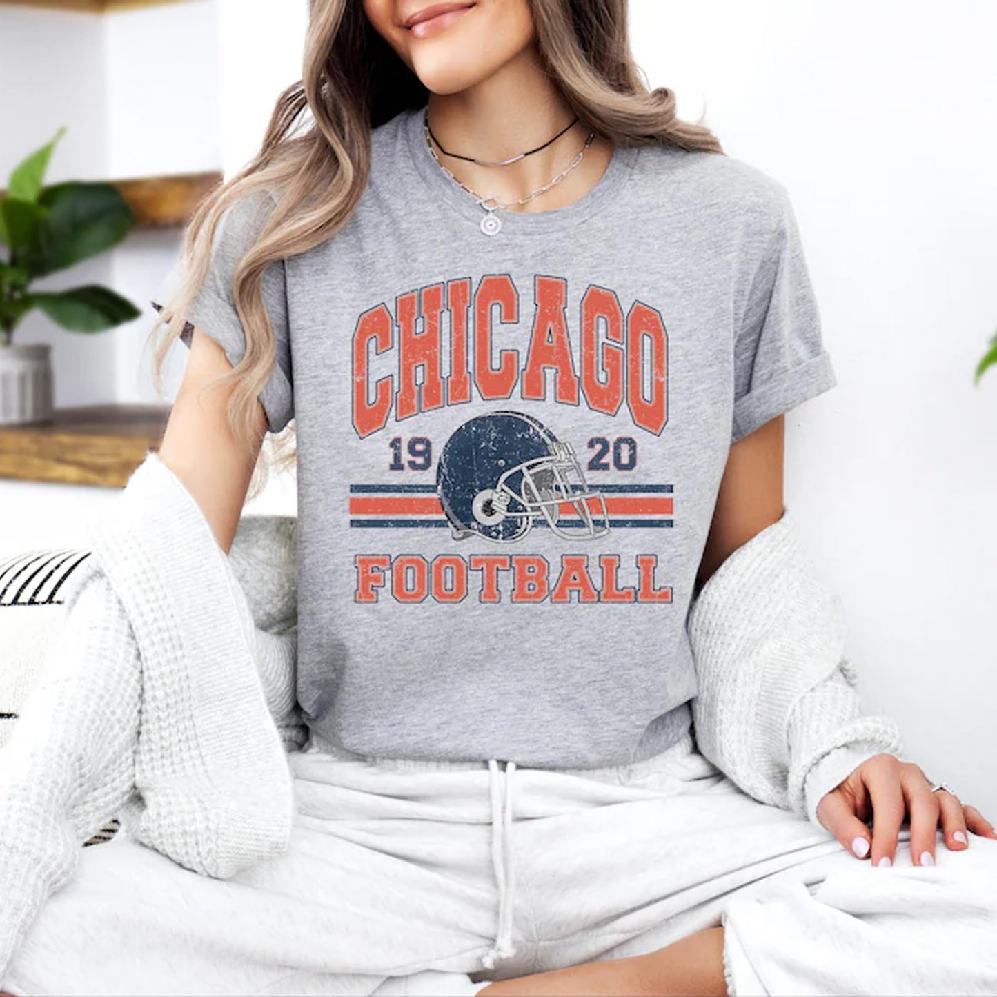 Chicago Football 1920s Shirt | Retro Sports Tee | Vintage Chicago Football Sweatshirt | Chicago Bears Fan Gear 684142