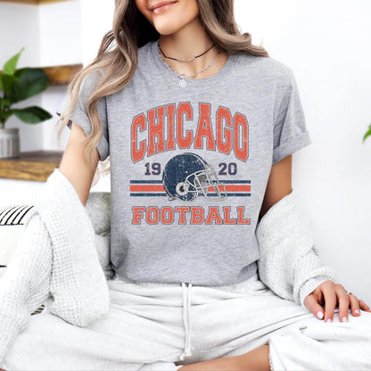 Chicago Football 1920s Shirt | Retro Sports Tee | Vintage Chicago Football Sweatshirt | Chicago Bears Fan Gear 684142