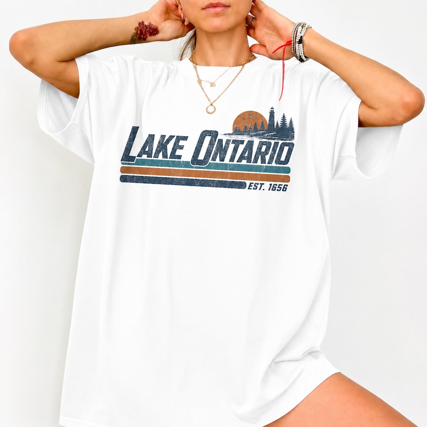 Lake Ontario Est 1656 Bright Shirt, Quiet Activism Tee, Anti Trump Shirt, Canada Political Protest Tee 686115 WFD