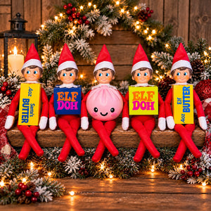 Elf Doh Costume Accessory, Squishy Inspired Elf Dumpling & Butter Props, 3D Printed Christmas Elf Accessories 686674 WFD