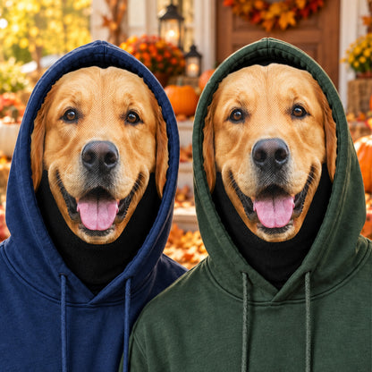 Custom Photo Pet Balaclava Mask, Personalized Dog Cat Face Mask, Funny Halloween Pet Lover Gift 686465 WFD